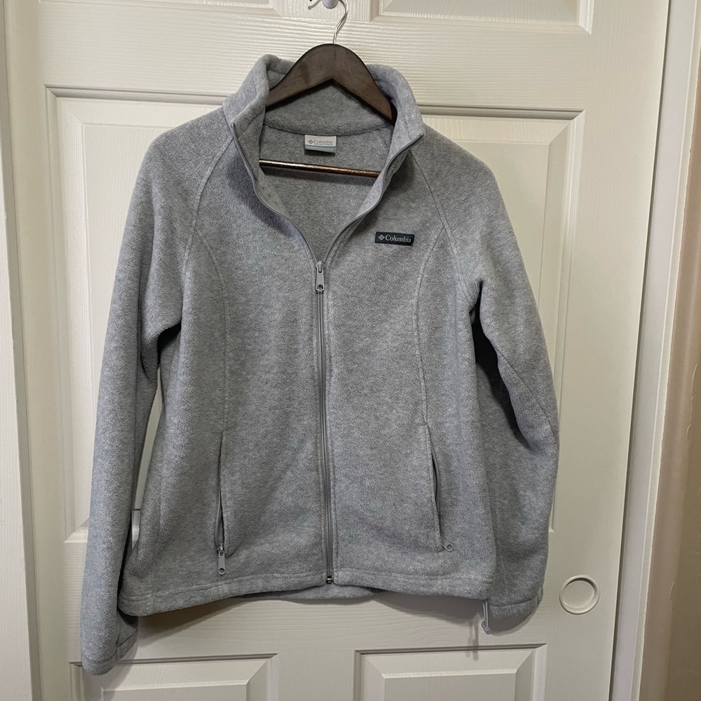 Columbia- Ice Color Zip Up Jacket- size L.